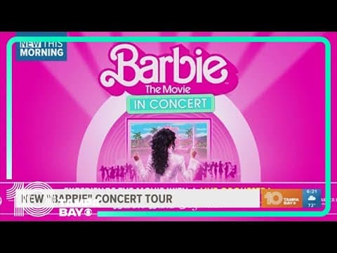 New 'Barbie' movie concert plays soundtrack with live orchestra, tour starts in Tampa