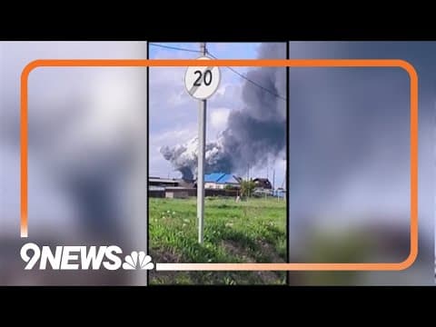 Ukrainian officials: More than 40 Russian bomber planes after drone strike