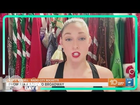 Tampa Bay area dancer's dream comes true: Performing with the Radio City Rockettes
