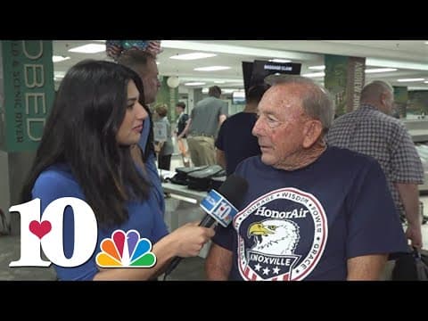 Air Force veteran from Maryville talks about service before taking HonorAir flight to D.C.