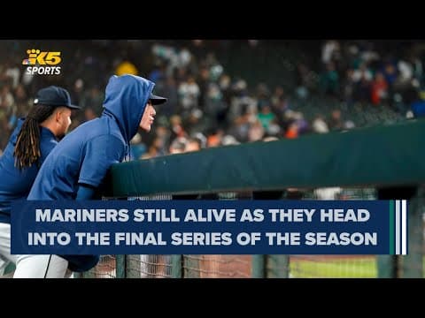 Mariners' playoff odds still alive entering final series of season