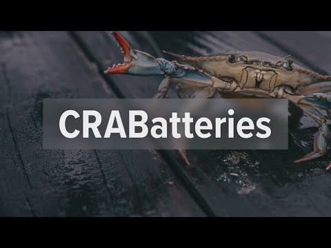 Turning crab shells into sustainable batteries
