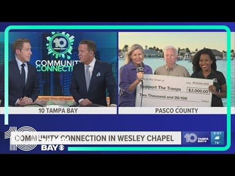 'Something from home': Wesley Chapel nonprofit's mission to Support the Troops
