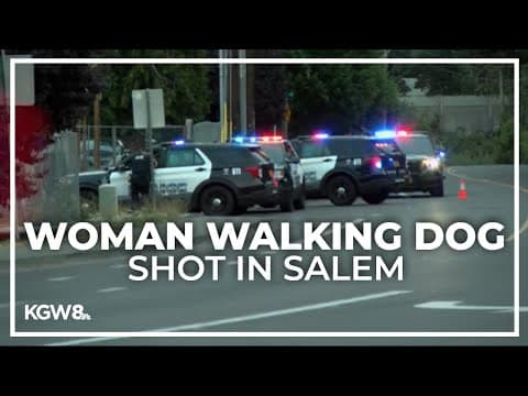 Woman out walking dog one of two people injured in Salem shooting