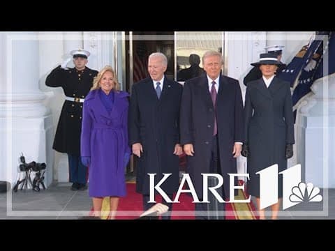 Inauguration of Donald Trump underway