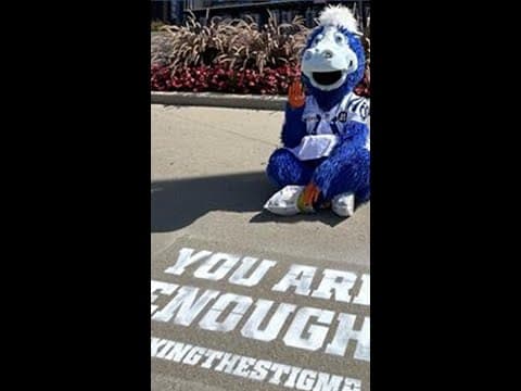 Colts spread 'Kicking the Stigma' message around Indianapolis