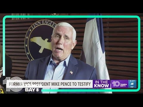 Mike Pence won't appeal order compelling grand jury testimony