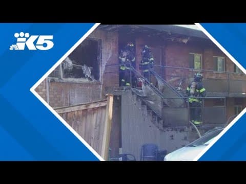 Apartment fire in Queen Anne
