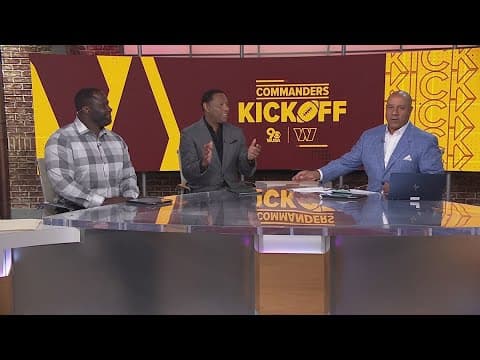 We are on: Commanders Kick-Off started