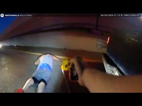 Officials release complied police chase video ending in a suspect being tasered and arrested