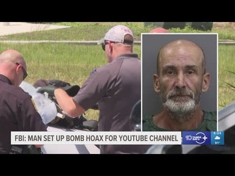 Largo man charged with bomb hoax at FBI Tampa Field Office, faces 5 years in federal prison