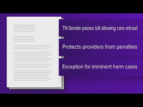 Lawmakers propose allowing healthcare providers to deny treatment based on beliefs
