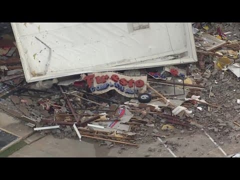 NWS releases report on tornado that made its way through west Houston neighborhood