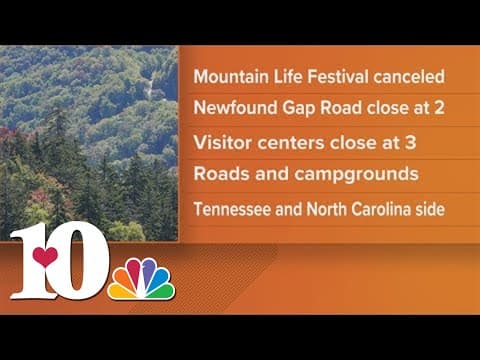 Closures announced for Dollywood and roads in the Great Smoky Mountains