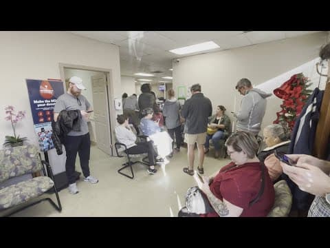 People stream to donate blood in New Orleans after attack