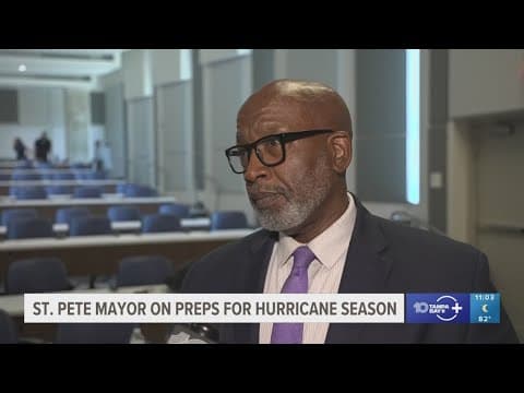 Is St. Pete prepared for hurricane season? Mayor Ken Welch is 'confident'
