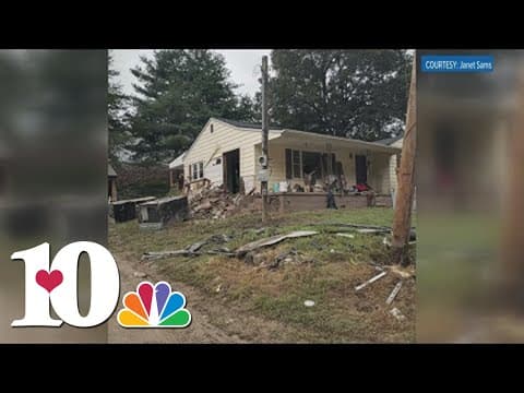 Newport woman gets keys to her new home after hers was destroyed in flood