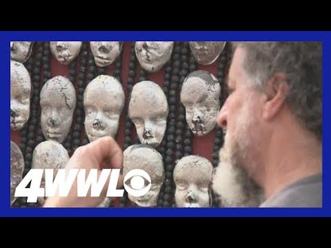 Artist uses faces for annual display of killings