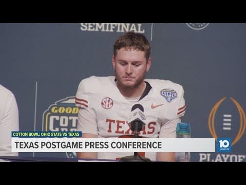 Texas postgame press conference: Steve Sarkisian, Quinn Ewers, Jahdae Barron | Cotton Bowl