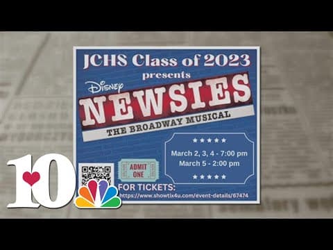 Jefferson County High School seniors performing Newsies