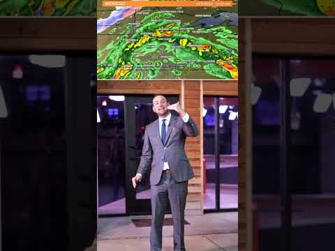 Enjoy near-record-breaking temps today while they last! One more blast of snow & cold is on the way.