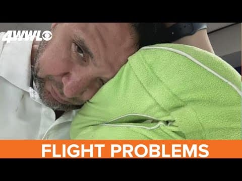 Flight cancellations have Louisiana couple stuck in New York for a week