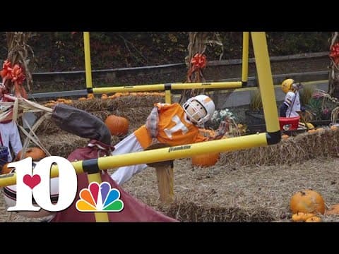 10About Town: Fall hay bale display celebrates football time in Tennessee