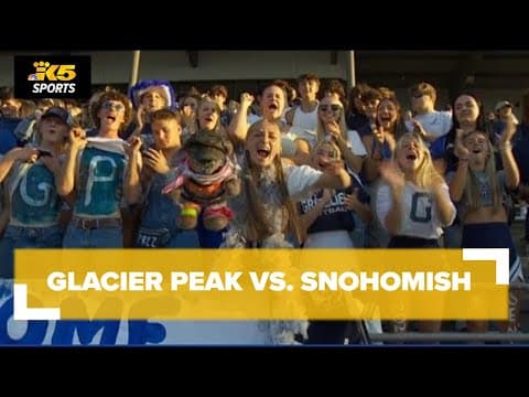 HS FOOTBALL:  GLACIER PEAK VS. SNOHOMISH