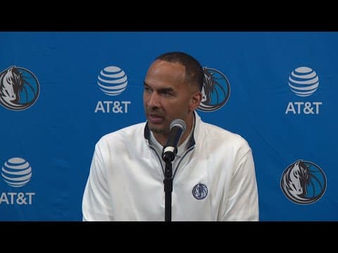 NBA Draft 2024 press conference: Dallas Mavericks GM Nico Harrison talks No. 51 pick Melvin Ajinca
