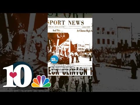 65 years later: Remembering the Clinton High School bombing