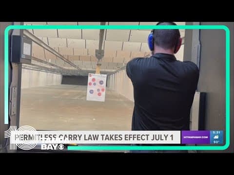 What to know about Florida's new permitless concealed carry law