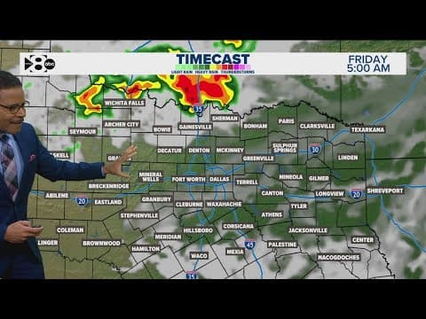 DFW Weather: After a foggy start to Thursday, when will severe weather return?