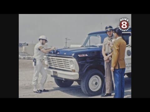 San Diego Police Department Summer Beach Patrol in San Diego 1969