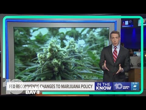 Health Department officials recommend easing federal restrictions on marijuana