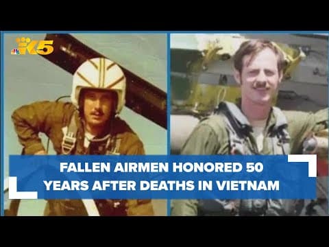 NAS Whidbey airmen honored 50 years after deaths in Vietnam