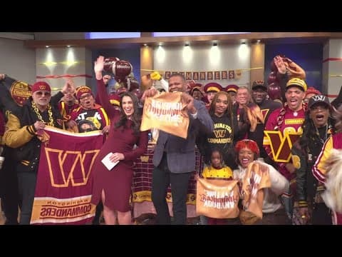 Let's go Commanders!