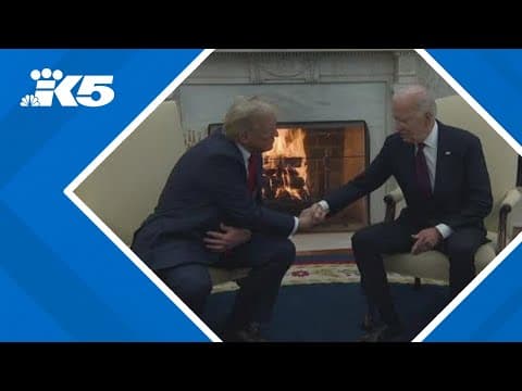 President Biden meets with Trump at the White House