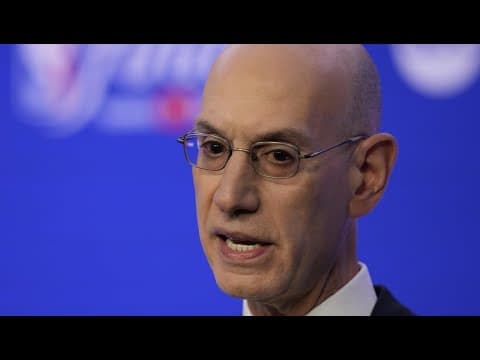 NBA Commissioner Adam Silver speaks on Luka fouling out of NBA Finals Game 3 and league rule changes