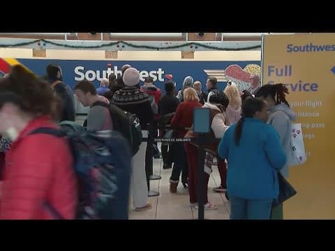 Travelers still stranded as Southwest Airlines' travel troubles drag on