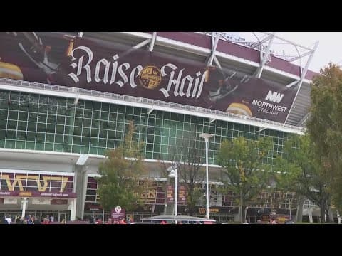 Commanders at the newly renamed Northwest Stadium