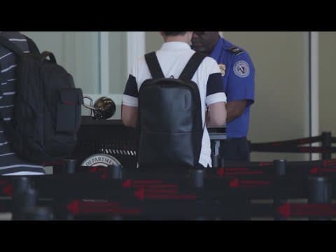 TSA expects to set a record for the number of customers screened over Labor Day