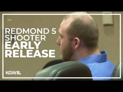 Redmond 5 shooter granted early release by Oregon Parole Board