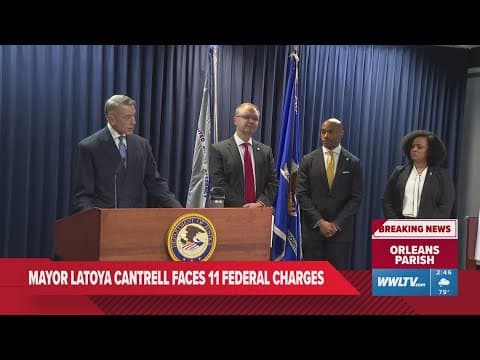 Mayor Cantrell indictment press conference