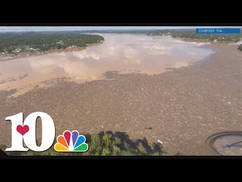 TVA deploying boom to help catch debris in Douglas Lake as part recovery efforts