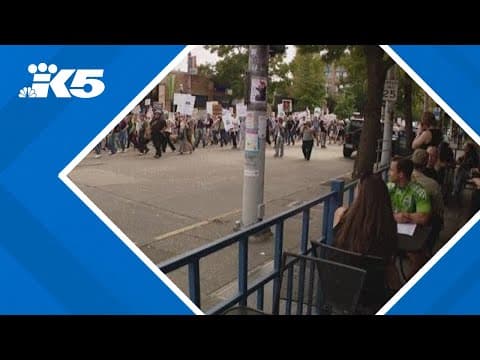 Hundreds attend 'Workers over Billionaires' protest on Labor Day in Seattle