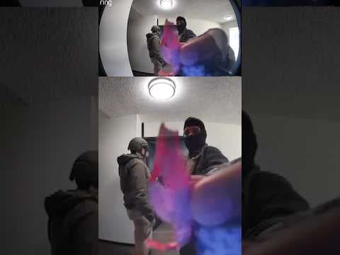 ICE Agents Tape Over Doorbell Camera During Raid