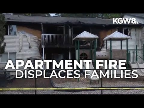 Three families displaced after apartment fire in Oregon City