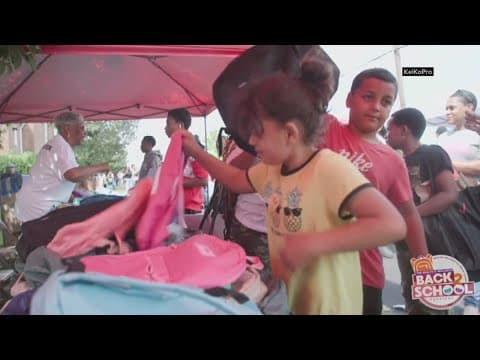 School supply festival prepares Prince George's County students for the new year | Get Uplifted
