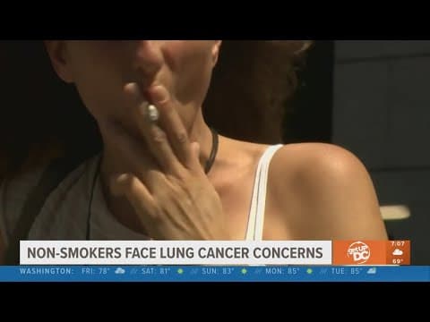 Cases of non-smokers getting lung cancer increasing