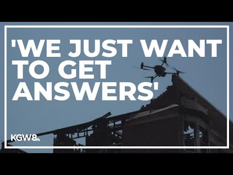Investigators turn to drones to pinpoint cause of downtown Portland apartment fire